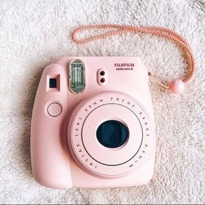 Fuji Film Instax Mini 8 Pink Polaroid Camera